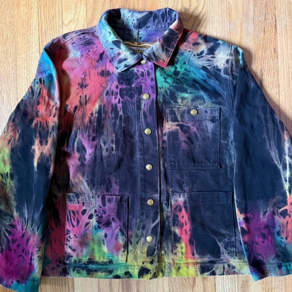 Big Bud Press Multicolor Cotton Work Jacket size XS (women’s M)